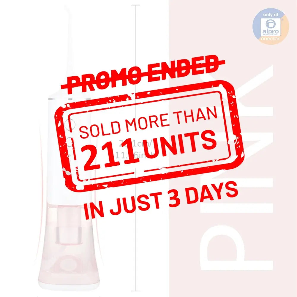 [Group Buy Pre-Order] Electric Oral Irrigator Water Flosser 200ml | Delivery start on 4/10/2021 Group Buy